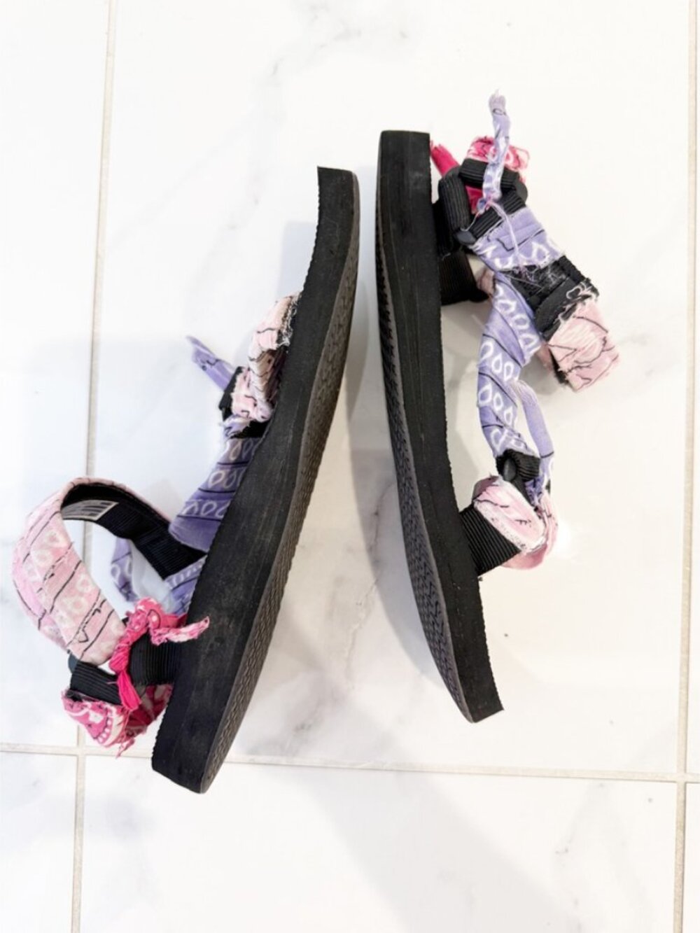 Arizona Love Trekky Bandana Beach Resort Sandal Pink 8 - Picture 9 of 10